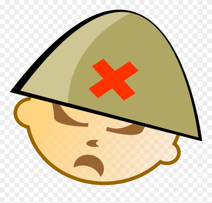 British - Angry Soldier Clipart