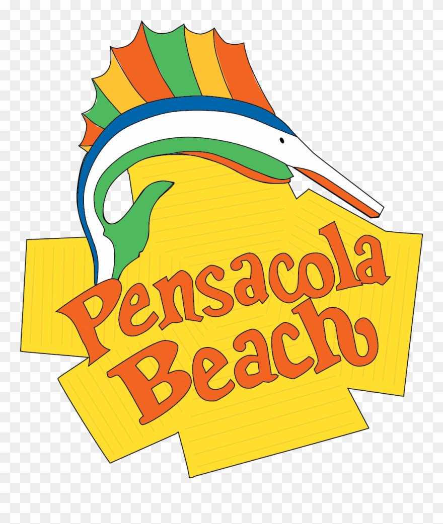 Logo - Pensacola Beach Clipart