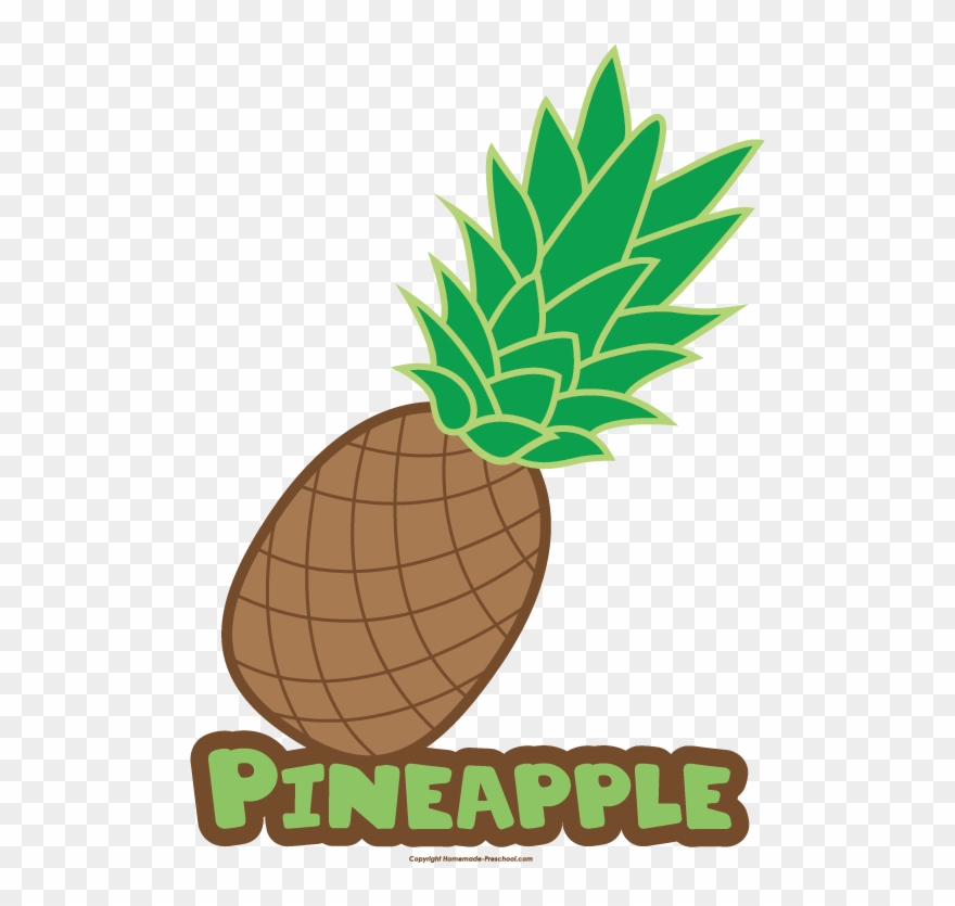Click To Save Image - Pineapple Clipart With Name - Png Download