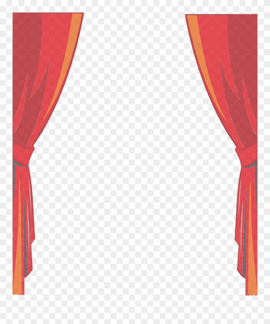 Stage Transparent Cartoon Graphic Black And White - Graphics Clipart