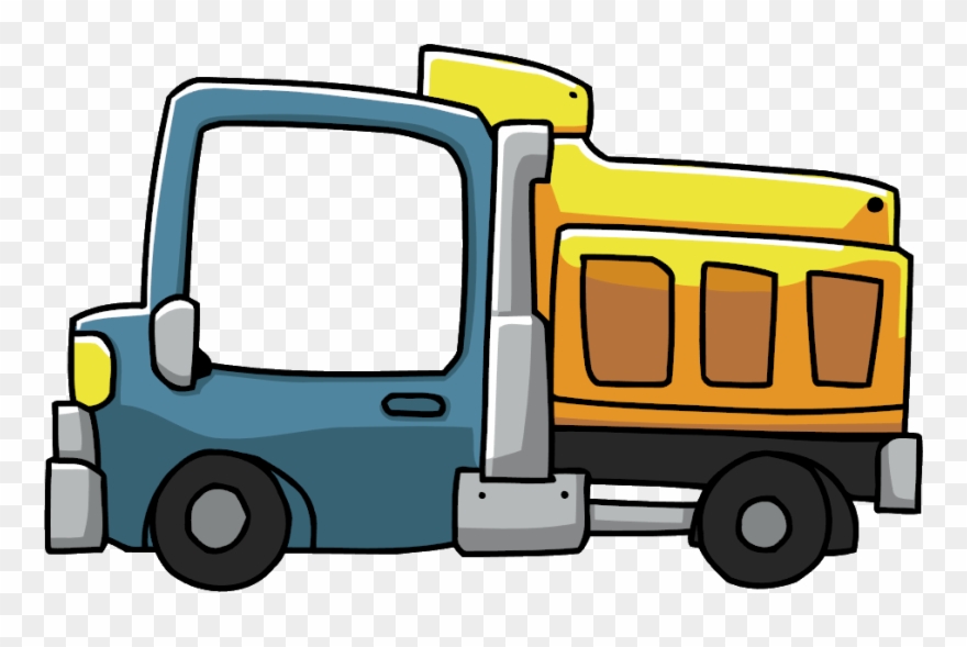 Clip Magnets Phone - Dump Truck Cartoon Png Transparent Png