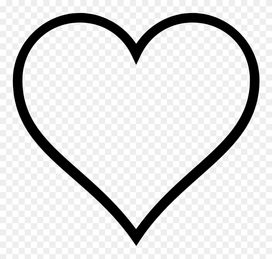 Crochet Vector Heart - Colouring Pages Of Heart Clipart