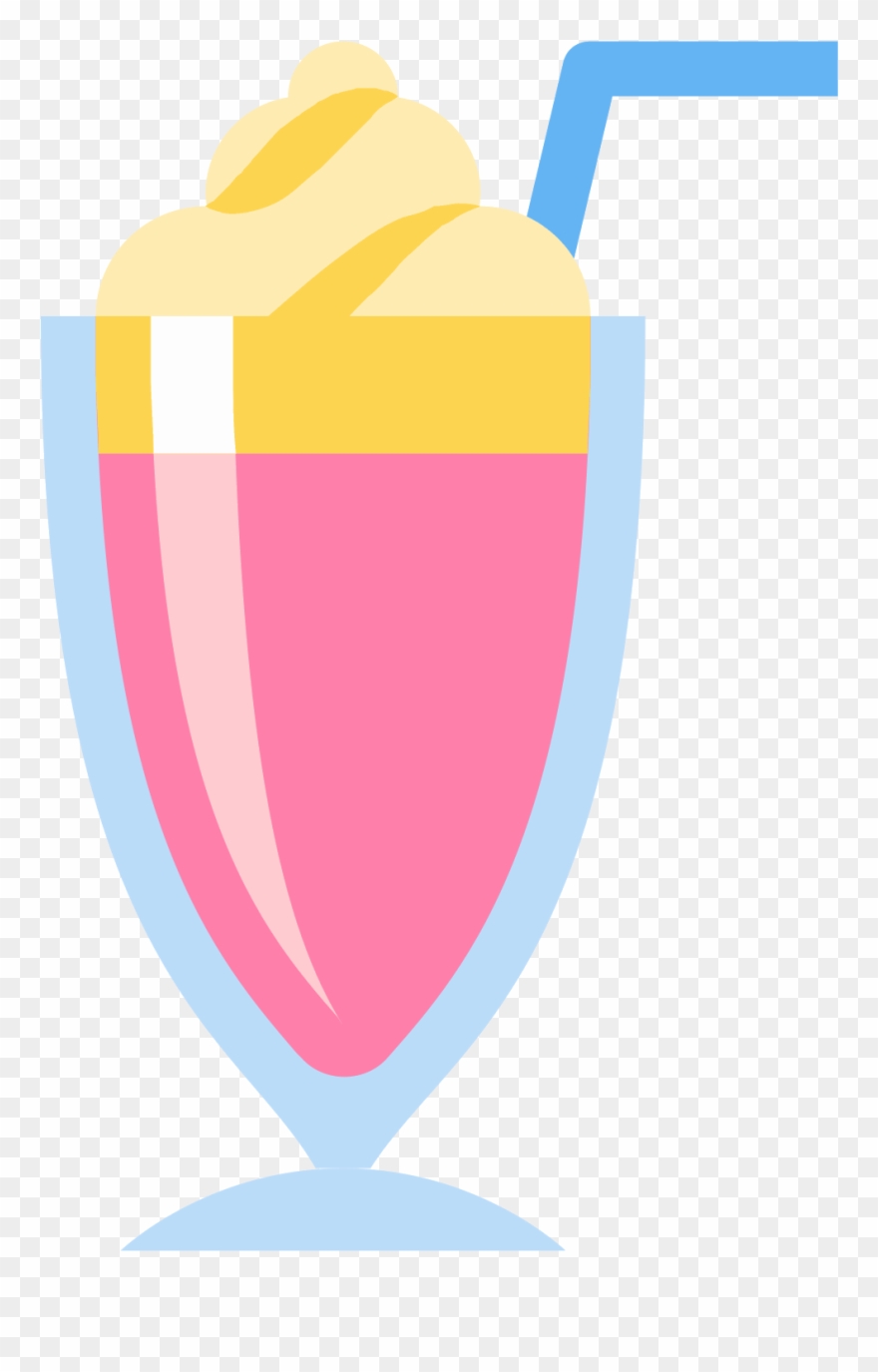 Icon Free Download And Black And White Stock - Icone Milk Shake Png Clipart