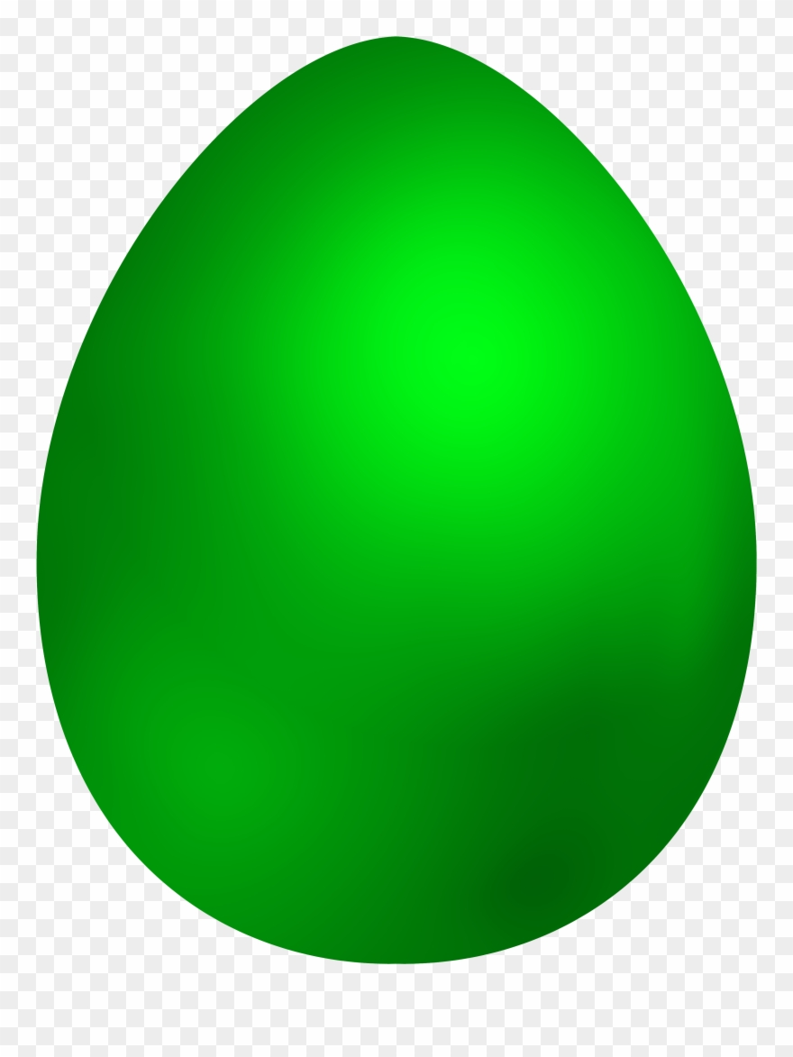 Green Easter Egg Png Clip Art - Green Easter Egg Clipart Transparent Png