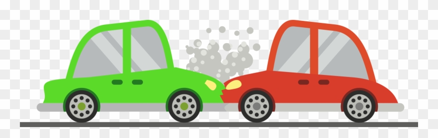 Compact Car Traffic Collision Vehicle Motorcycle - Car Crash Clipart Png Transparent Png