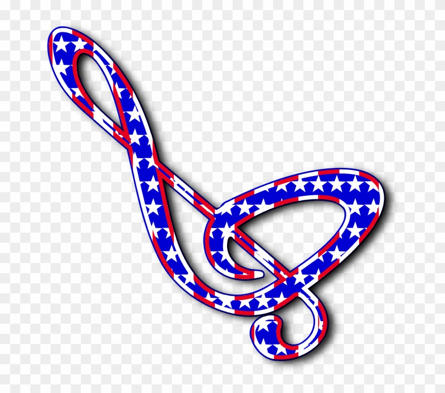 Medium Image - Patriotic Music Clip Art - Png Download