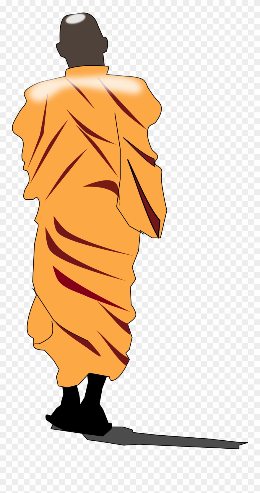 Banner Library Library Monk Big Image Png - Monk Clipart Transparent Png