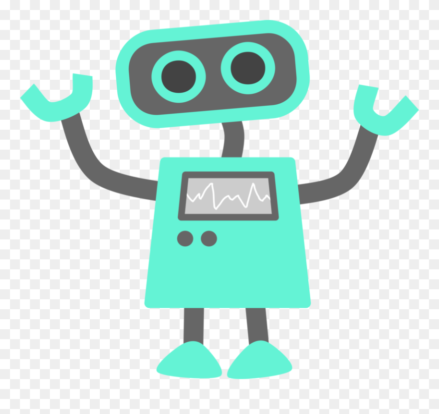 #bots To #automate Your Work - Clipart Robot - Png Download