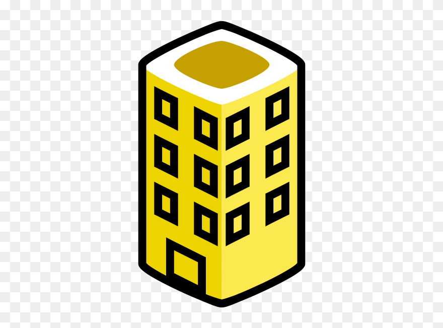 Free Clip Art School Building - Office Building Clip Art - Png Download