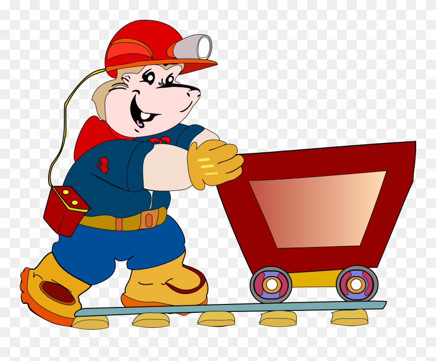 Miner Clip Art Download - Coal Miner Animation - Png Download
