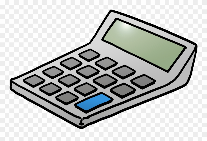 Mathematics Clipart Scientific Calculator - Calculator Clip Art Png Transparent Png