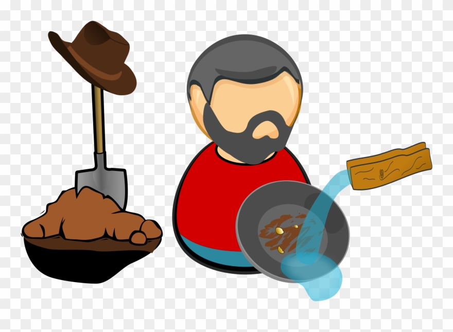 California Gold Rush Klondike Gold Rush Australian - Gold Rush Clipart