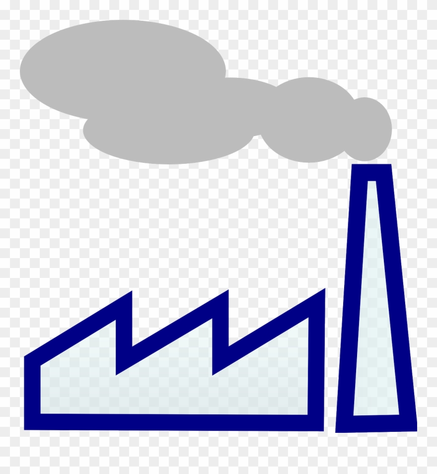 Onlinelabels Clip Art Factory - Factory Clip Art Png Transparent Png