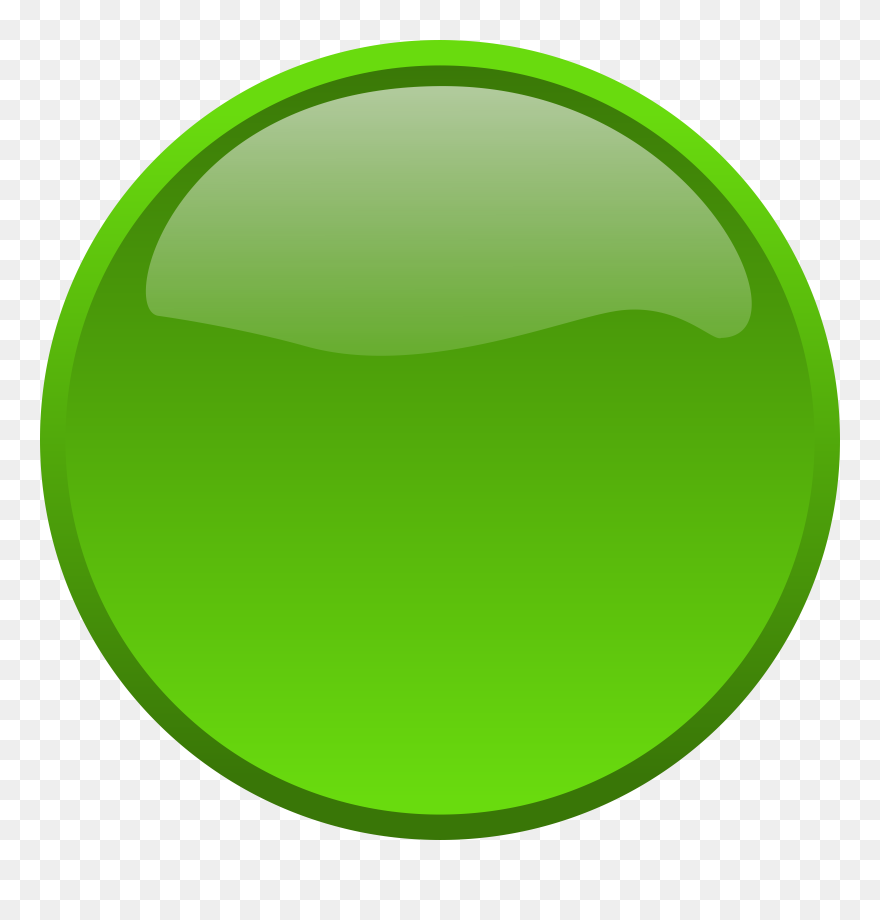 Free Vector Button-green Clip Art - Green Button Png Transparent Png