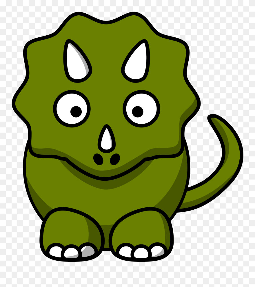 Cartoon Animal Photos - Cartoon Triceratops Clipart