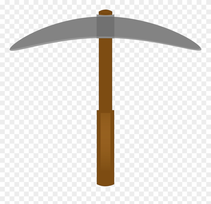 Pickaxe Tool Drawing Mining - Drawing Pickaxe Clipart