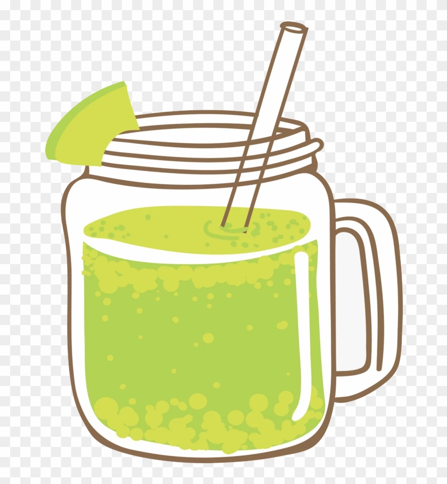 Juice Smoothie Cocktail Lemonade - Green Smoothie Clipart - Png Download