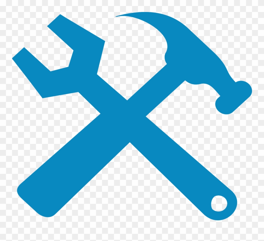 Hammer And Wrench Silhouette Png Images Clipart