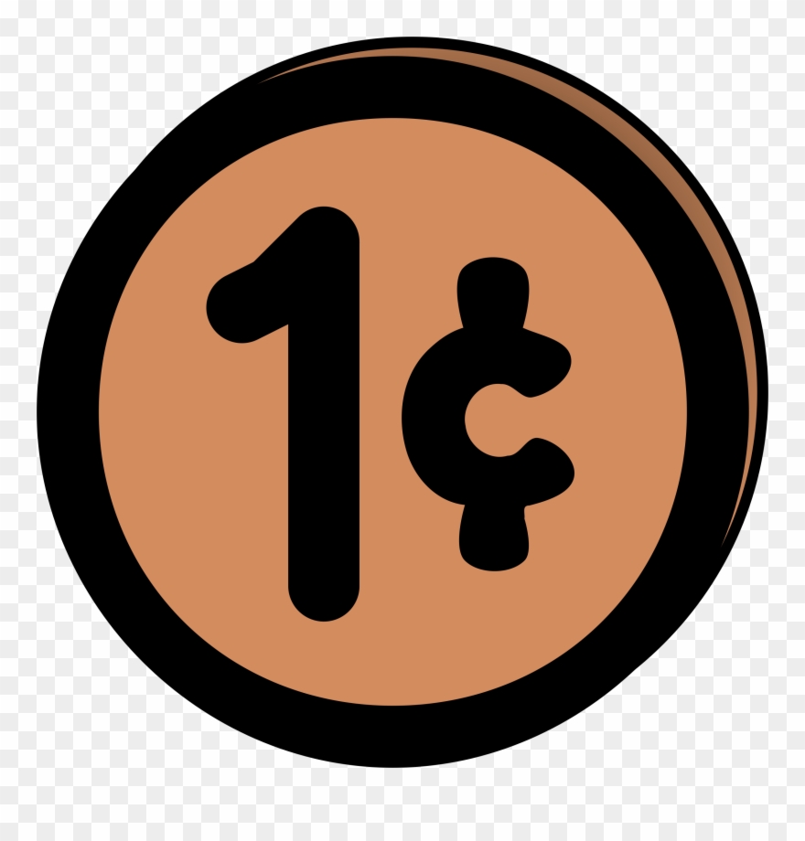 Clipart - Cent Clip Art - Png Download