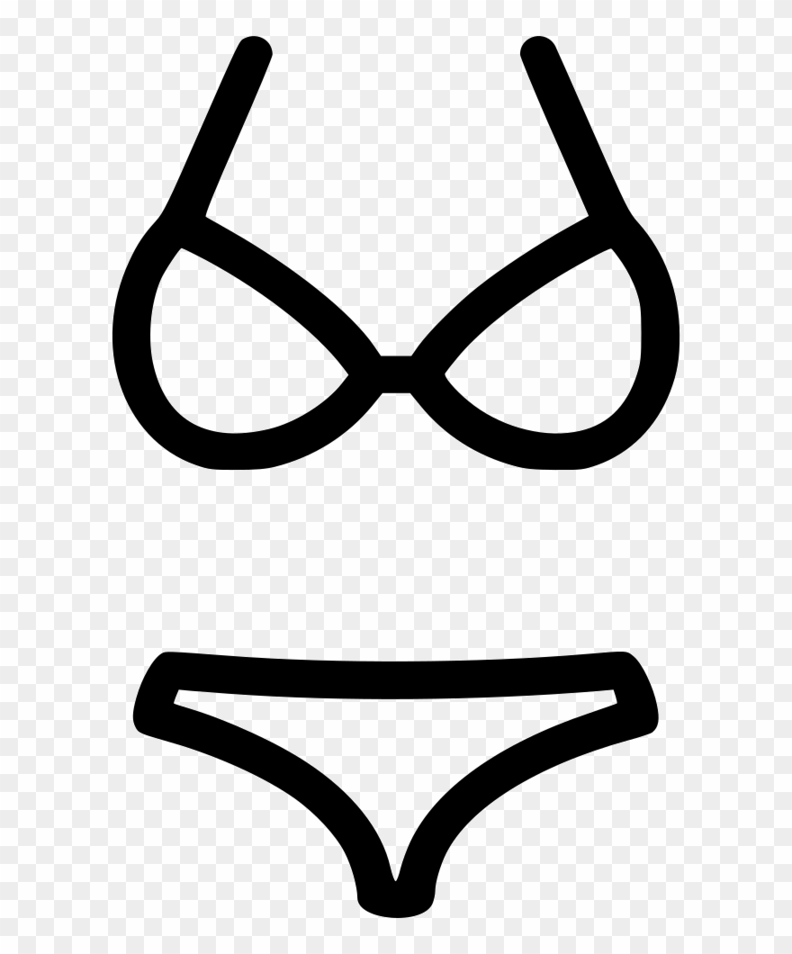 Bikini Clipart Vector Art - Swimsuit - Png Download