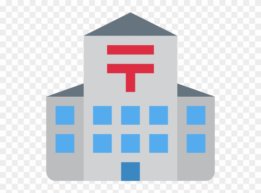 Download Japanese Post Office Symbol Clipart Japan - Post Office Clipart Japan - Png Download