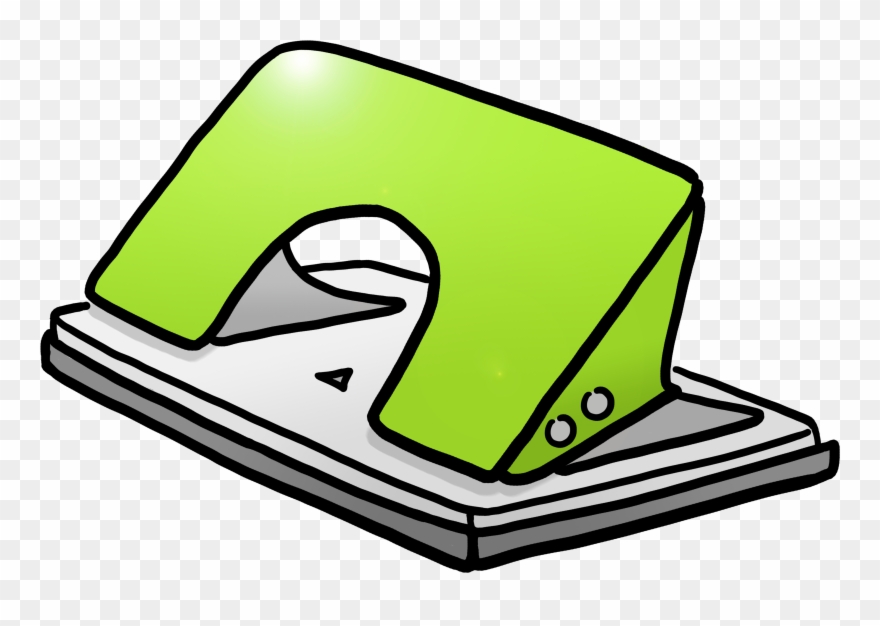 Images For Chalk Board Eraser Clip Art - Hole Puncher Clipart - Png Download