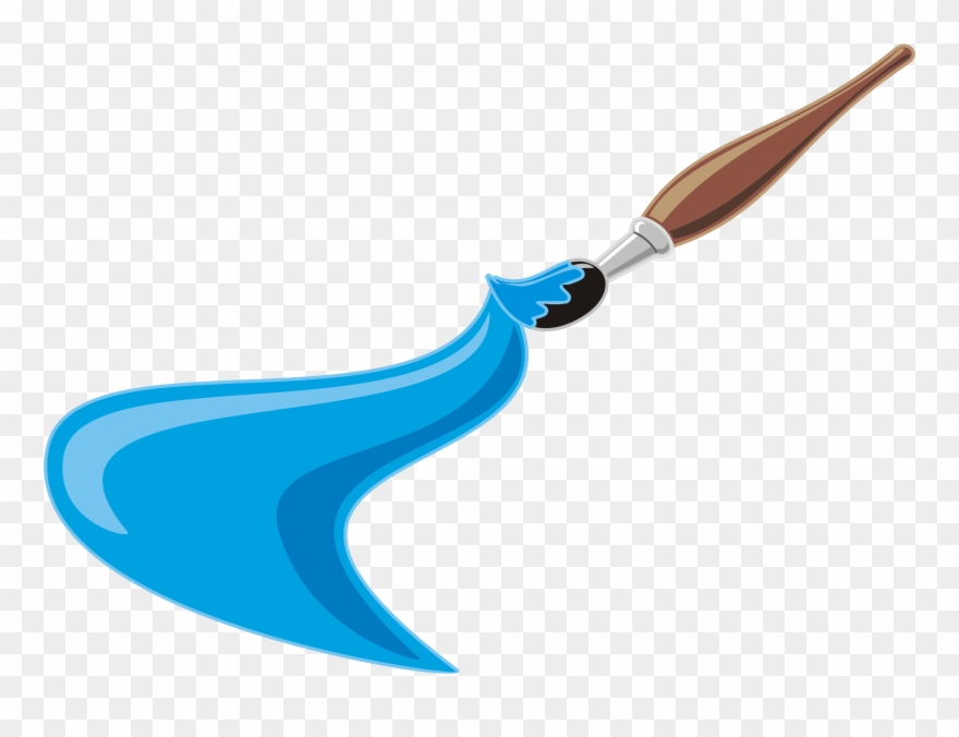 Blue Paint Brush Clip Art | Images and Photos finder