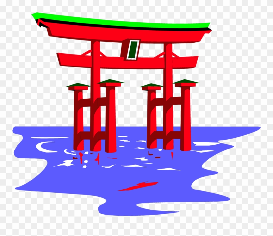Chinese Pavilion Clip Art Download - Shinto Transparent Background - Png Download