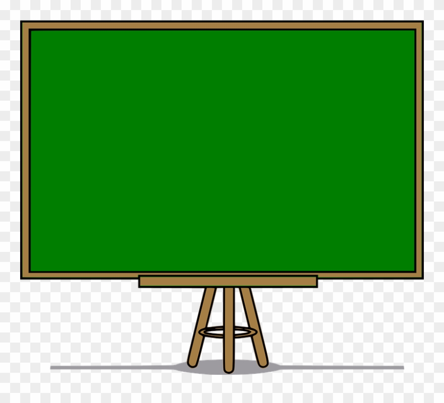 School Chalkboard Backgrounds For Powerpoint - Un Tablero De Escuela Clipart
