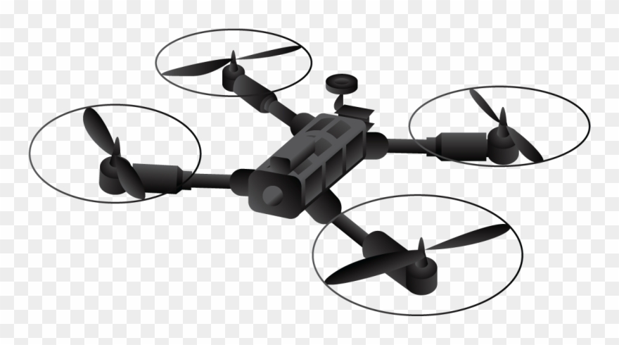 Muskoka Uav Drone - Clip Art Drone Png Transparent Png