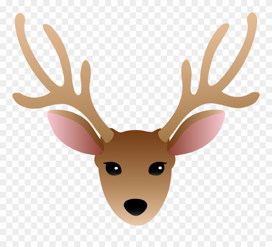 Deer Clipart Simple - Deer Clipart - Png Download