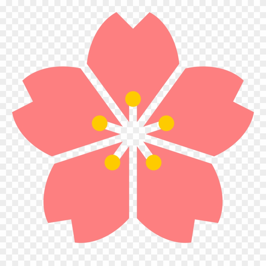 Cherry Blossom Clipart Transparent - Cherry Blossom Flower Transparent - Png Download
