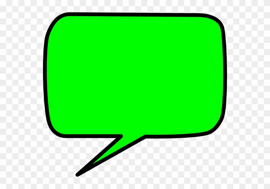 Green Speech Bubble Clip Art At Vector Clip Art - Green Speech Bubble Png Transparent Png