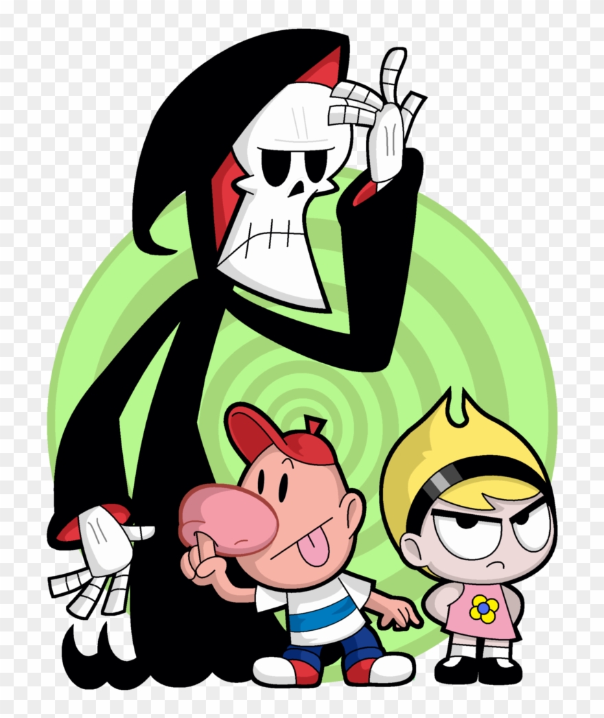 Cartoon Network Week 03 Grim Adventures By The Driz - Cartoon Network Dibujos Animados Clipart