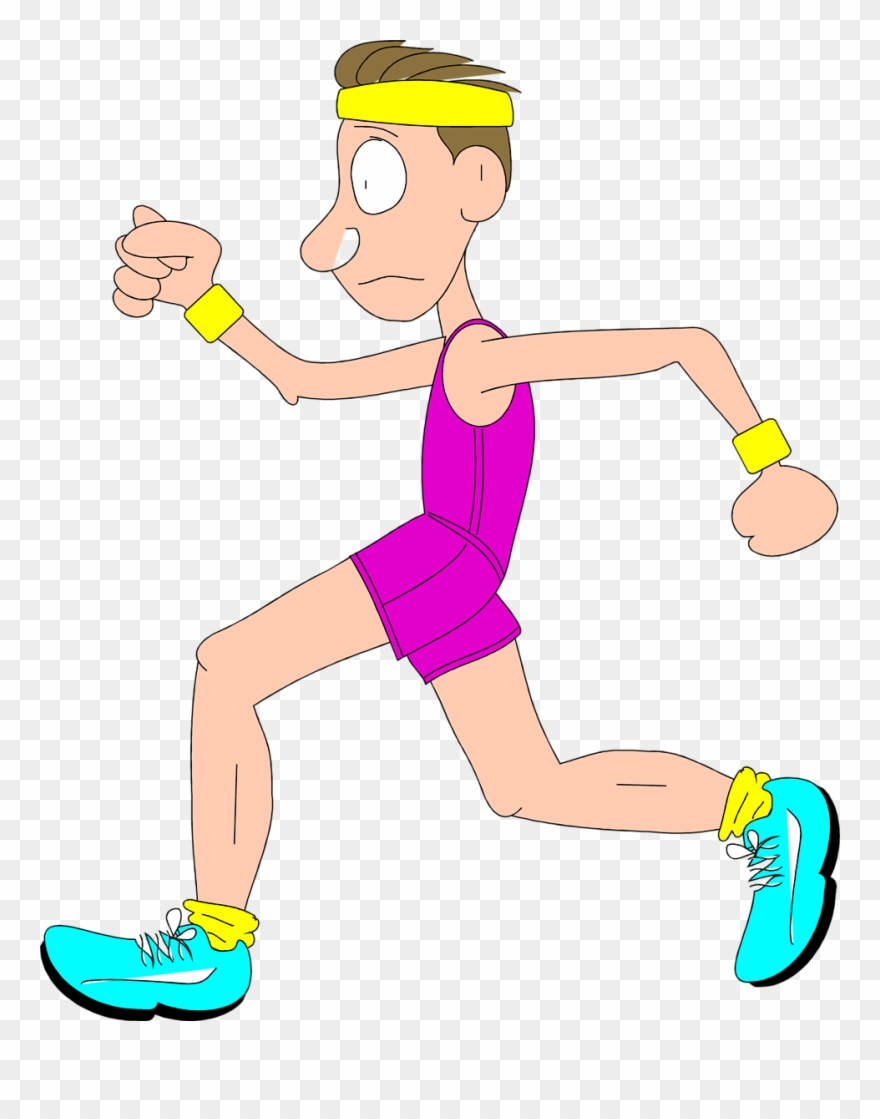 Free Clip Art Of Person Running Clipart Man - Run Clipart Transparent Background - Png Download