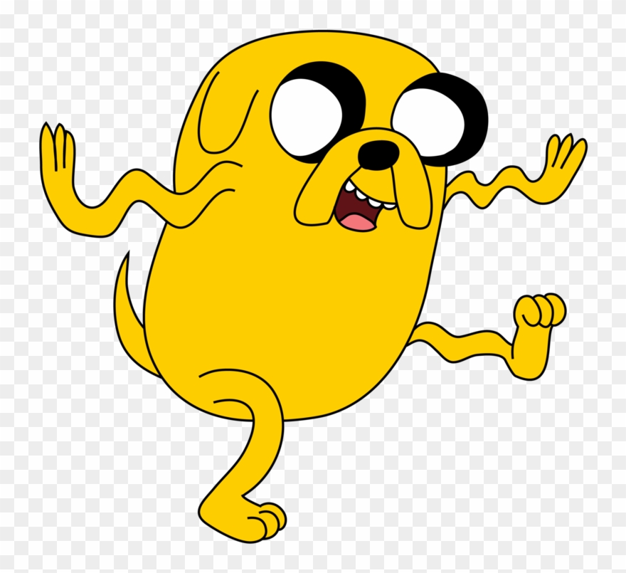 Ajake The Dog - Yellow Dog Adventure Time Clipart
