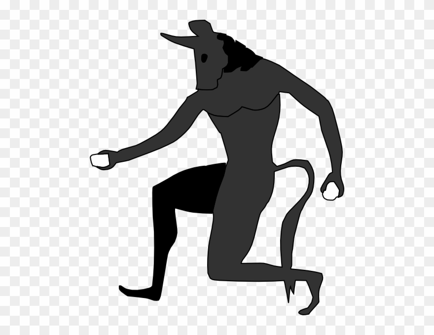 Minotaur Clip Art - Minotaur Symbol - Png Download