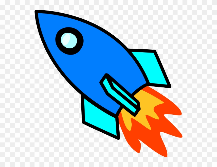 Rockets Clip Art Free - Rocket Clipart - Png Download