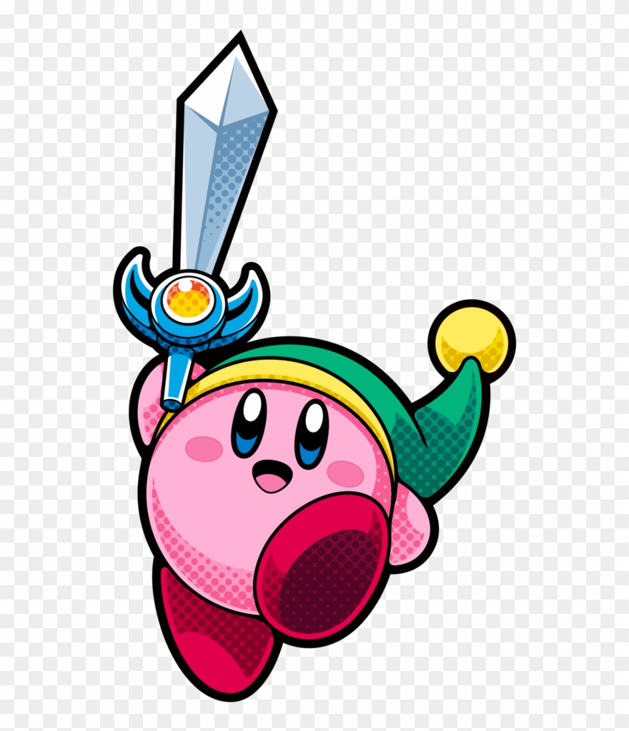Clip Art Royalty Free Battle Clipart - Sword Kirby Battle Royale - Png Download