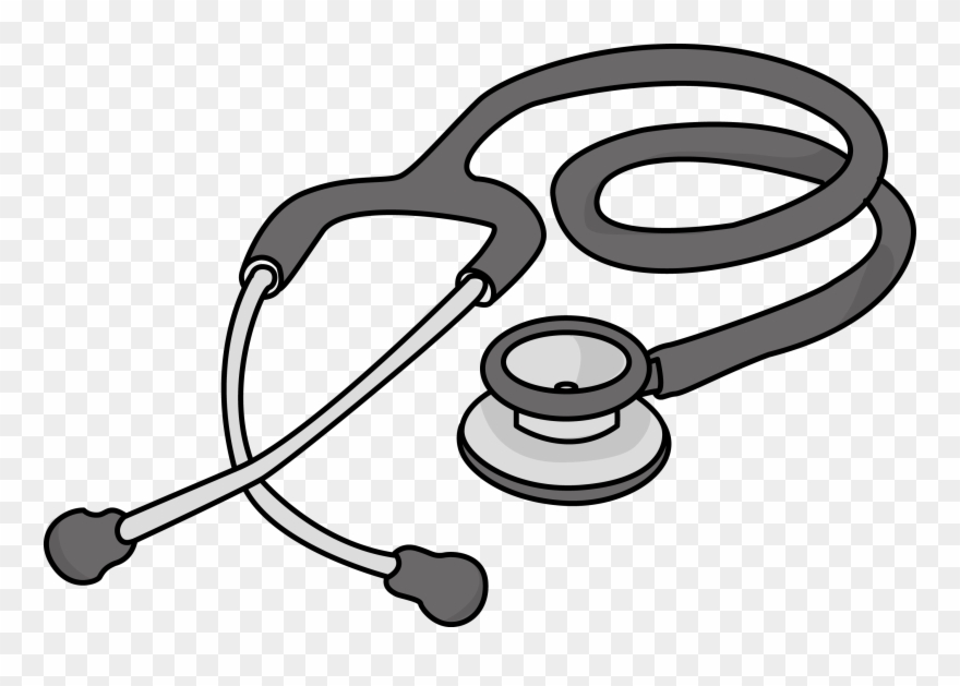 Cardiology Cliparts - Stethoscope Clipart Png Transparent Png