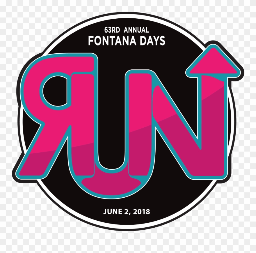Family Clipart Marathon - Fontana Days Run - Png Download
