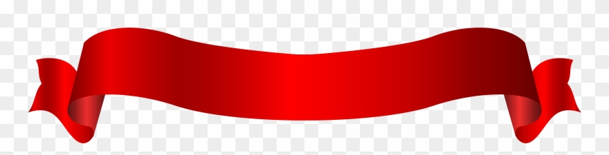 Clip Arts Related To - Red Banner Transparent Background - Png Download