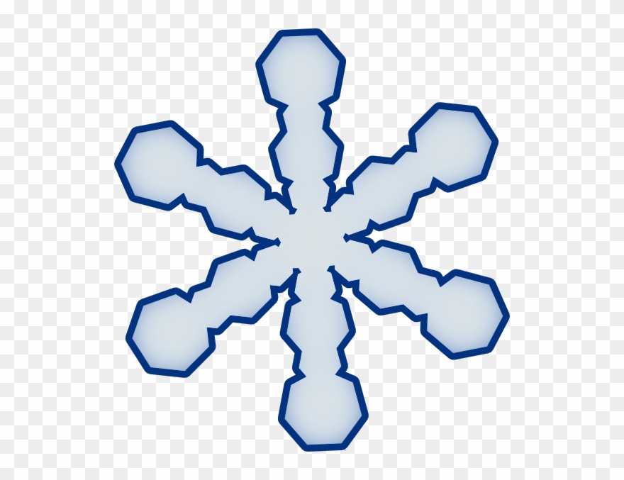 Snowflake Clipart - Snowflake Do A Dot - Png Download