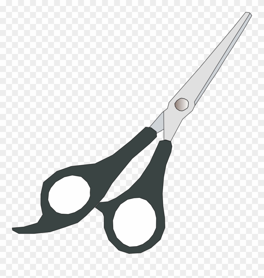Hairdresser Scissors Clip Art - Hair Scissors Clip Art - Png Download