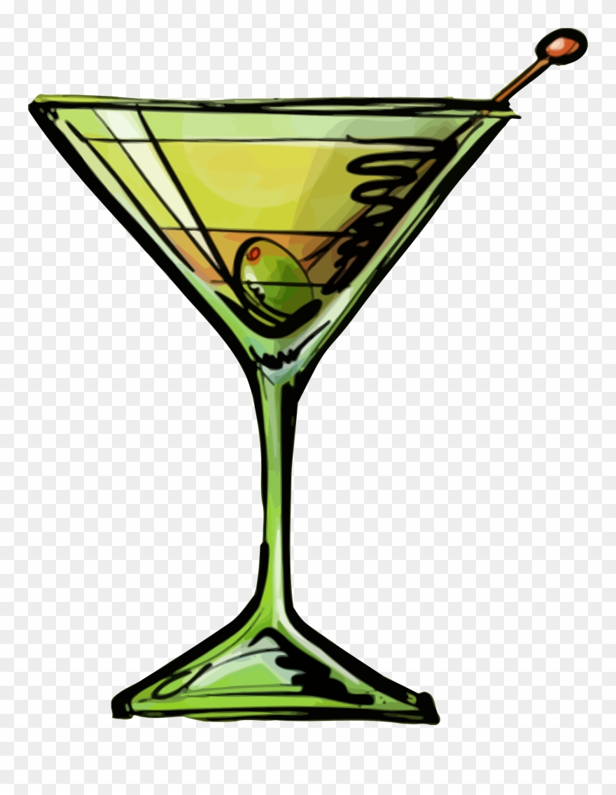Big Image - Martini Png Clipart