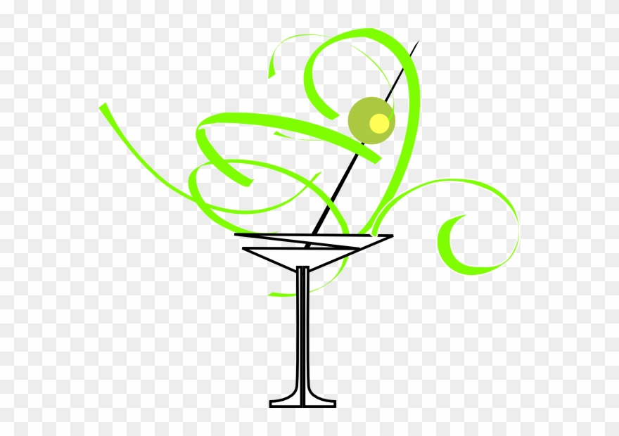 Cocktail Glasses Clipart - Png Download