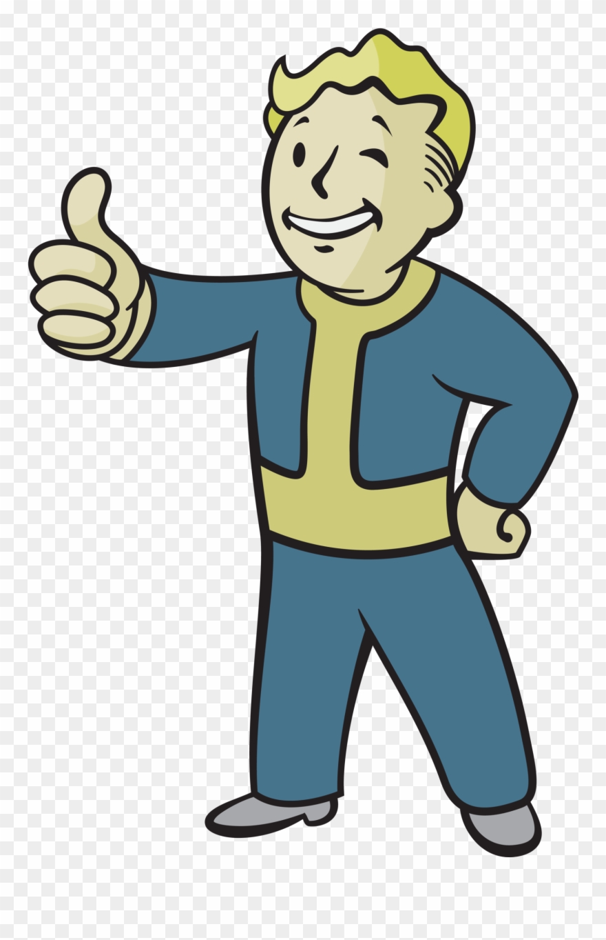 Fallout Vault Boy Clipart