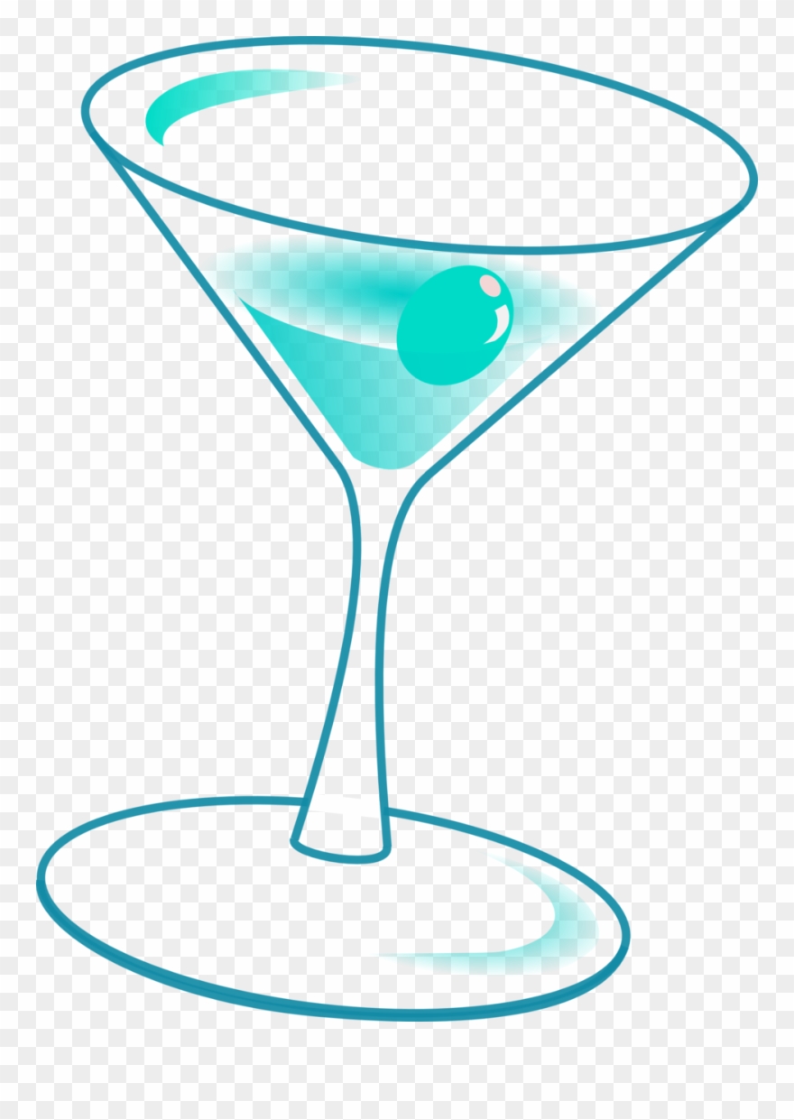 Happy Hour Clip Art - Copo De Drink Desenho - Png Download