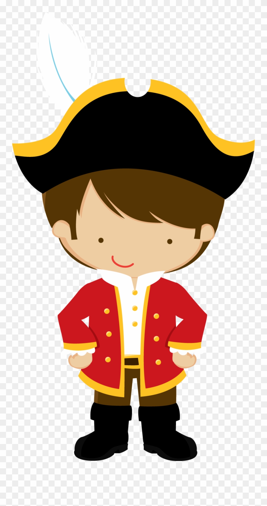 Capitan Pirata Guerreros Cumple Infantil Pinterest - Pirata Infantil Png Clipart