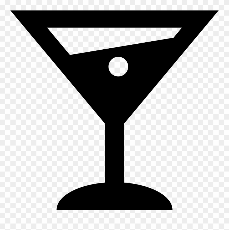 Martini Alcoholic Drink Glass Comments - Alcoholic Drink Clipart